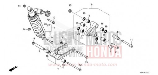 KISSEN, HINTEN NT1100DN de 2022